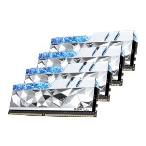 Memoria G.Skill Trident Z Royal Elite, RGB, 32GB (4x8GB), DDR4, 3600MHz, C16, Prata, F4-3600C16Q-32GTESC