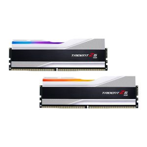 Memoria G.Skill Trident Z5 RGB, 32GB (2x16GB), DDR5, 6000MHz, C40, Prata, F5-6000J4040F16GX2-TZ5RS