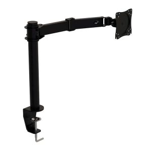 Suporte Multiarticulado de Mesa Para Monitor ELG, 14 Pol. a 27 Pol., Preto, F50D