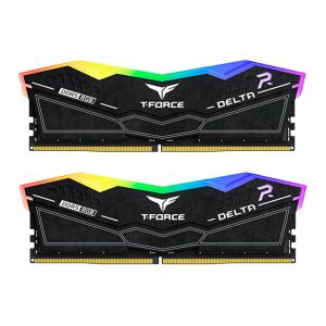 Memoria Team Group T-Force Delta RGB DDR5, 32GB (2x16GB), 6200MHz, Preta, FF3D532G6200HC38ADC01