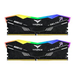 Memoria Team Group T-Force Delta A, RGB, 32GB (2x16GB), DDR5, 5600MHz, C40, Preto, FF7D532G5600HC40BDC01