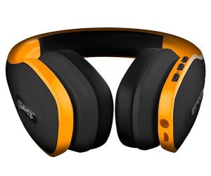 Fone de ouvido Pulse By Multi Over Ear stereo Bluetooth amarelo