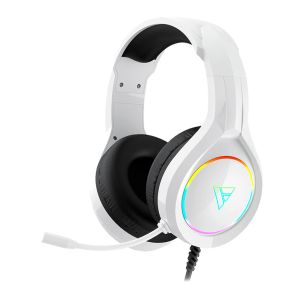 Headset Gamer Force One Titan, RGB, 7.1 Surround, Drivers 50mm, Branco, FR.AU.TT.01