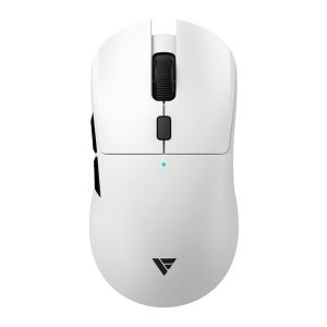 Mouse Gamer Pro Force One Hoku, 26000DPI, Wireless e USB-C, Branco e Preto, FR.MO.HK.02