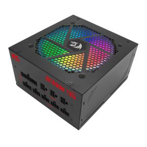 Fonte Redragon Power Supply RGB, 750W, Full-Modular, 80 Plus Gold, Preto, GC-PS006-1