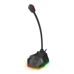 Microfone Redragon Stix, RGB, USB, Preto, GM-99