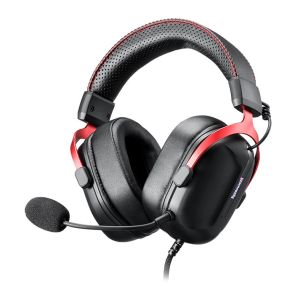 Headset Gamer Redragon Cybill, RGB, Drivers 50mm, 7.1 Surround, Preto, H312