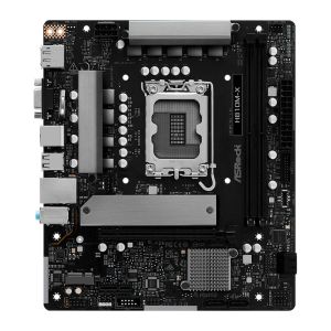 PRE VENDA - Placa Mae AsRock H810M-X, DDR5, LGA1851, M-ATX, Chipset Intel H810, H810M-X