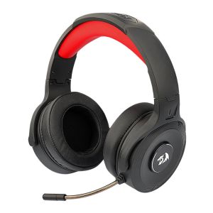 Headset Gamer Redragon Pelops Pro, Drivers 40mm, Wireless, Preto e Vermelho, H818-PRO