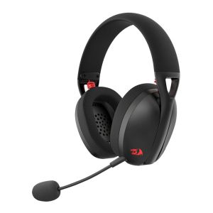 Headset Gamer Redragon IRE Pro, Wireless, Drivers 40mm, Preto, H848