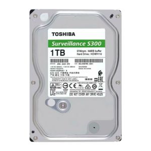 HD Toshiba S300, 1TB, 3.5, 5700RPM, Sata III 6GB/s, Cache 64MB, HDWV110UZSVA