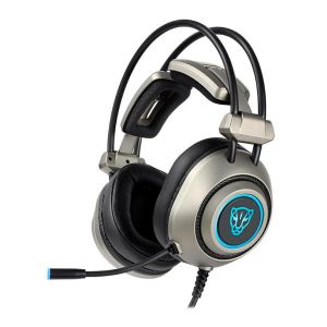 Imagem do Produto Headset Gamer Motospeed H19, Drivers 50mm, Surround 7.1, Cinza, HG-H19-GR-WW