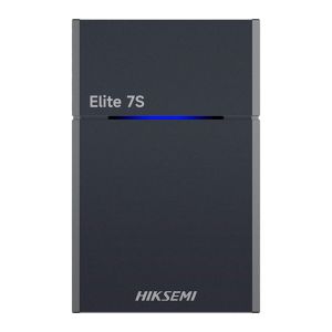 SSD Portatil Hiksemi Elite 7S, 1TB, USB 3.2/USB-C, Cinza, HS-ESSD-ELITE-7S-1T