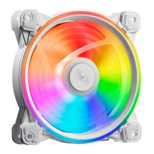 Ventoinha XPG Hurricane, ARGB, 120mm, , Branco, HURRICANE120ARGBPWM-WHCWW