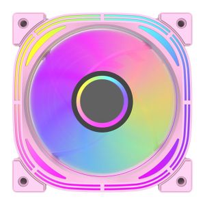 Ventoinha Aigo Darkflash Infinity 24 Pro, ARGB, 120mm, Rosa, INF24PROPK