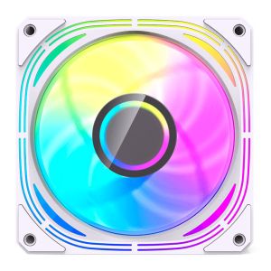Ventoinha Aigo Darkflash Infinity 24T, ARGB, 120mm, Branco, INF24T-ARGB-WH