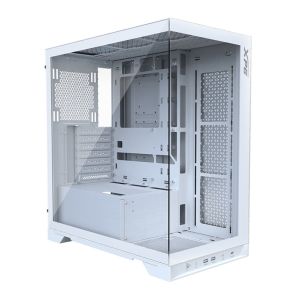 Gabinete Gamer XPG Invader X, Mid-Tower, Lateral De Vidro, Branco, INVADERXMTWOF-WHCWW