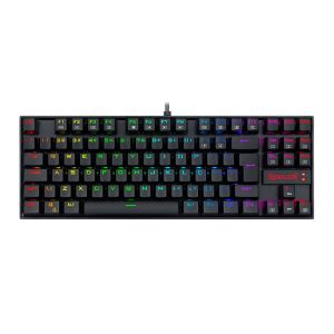 Teclado Mecanico Redragon Kumara Pro, RGB, Switch Vermelho, Preto, K552RGB-PRO-V2-PT-RED