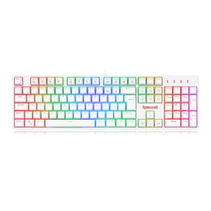 Teclado Mecanico Gamer Redragon Surara-Pro, RGB, Switch Vermelho, Branco, K582W-RGB-PRO-RED