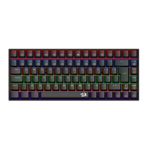 Teclado Mecanico Redragon Phantom, Rainbow, Switch Marrom, Preto, K629-KB-PT-BROWN