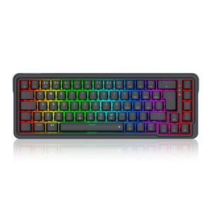 Teclado Mecanico Redragon Nova K709, RGB, Preto, K709-RGB