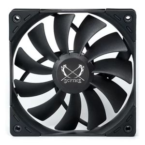 Ventoinha Scythe Kaze Flex 1500RPM, 120mm, Preto, KF1225FD15B-P