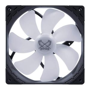 Ventoinha Scythe KazeFlex 140 RGB PWM 1800RPM, KF1425FD18SR-P