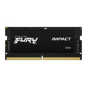 Memoria Para Notebook Kingston Fury Impact, 8GB (1x8GB), DDR5, 4800MHz, C38, Preto, KF548S38IB-8