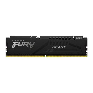 Memoria Kingston Fury Beast, 16GB (1x16GB), DDR5, 6000MHz, C40, Preta, KF560C40BB-16