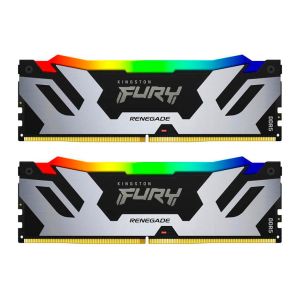 Memoria Kingston Fury Renegade, RGB, 96GB (2x48GB), DDR5, 6400MHz, CL32, KF564C32RSAK2-96 Memoria Kingston Fury Renegade, RGB, 96GB (2x48GB), DDR5, 6400MHz, CL32, KF564C32RSAK2-96