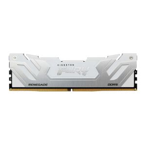 Memoria Kingston Fury Renegade, 24GB (1x24GB), DDR5, 8400MHz, C40, Branco e Prata, KF584CU40RW-24