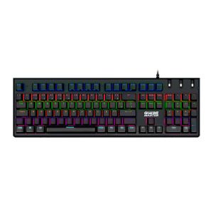 Teclado Mecanico K-Mex Flashstrike, RGB, ABNT2, Switch Azul, Preto, KIEC28U0002CB0X Teclado Mecanico K-Mex Flashstrike, RGB, ABNT2, Switch Azul, Preto, KIEC28U0002CB0X
