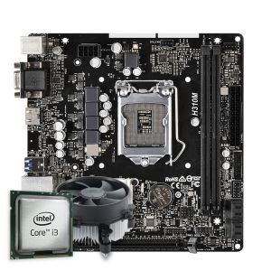 Kit Upgrade Pichau, Intel Core i3-8100T, H310M DDR4, Cooler | Pichau