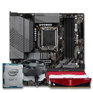 Kit Upgrade Intel 12ª Ger I7 12700f + B660m Gaming Ddr4 32gb