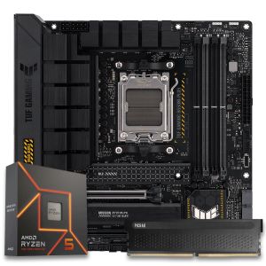 Pichau Kit upgrade, AMD Ryzen 5 7600X, B650M TUF DDR5, 16GB