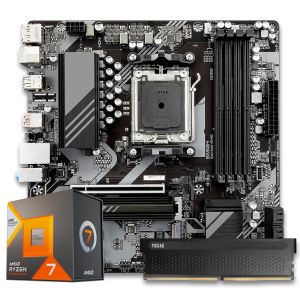 rhodeまとめset Kit Upgrade, AMD Ryzen 9 7950X, Placa Mãe Chipset B650