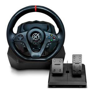 OPENBOX Kit Racing Kalkan G300 ProRacing, Volante + Pedais, Preto, KLK00033