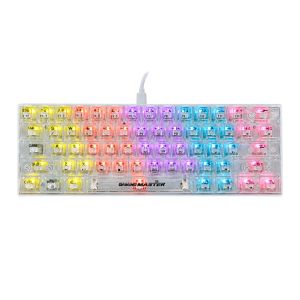 Teclado Mecanico K-Mex Neonblade, RGB, USB, Switch White, Branco, KWN181U0004CB0X Teclado Mecanico K-Mex Neonblade, RGB, USB, Switch White, Branco, KWN181U0004CB0X