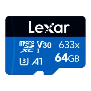 Cartao de Memoria Lexar 633x, 64GB, Micro SDXC, UHS-I, LMS0633064G-BNNNG