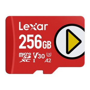 Cartao de Memoria Lexar Play, 256GB, MicroSDXC, UHS-I, LMSPLAY256G-BNSNG