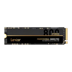 SSD Lexar Professional NM800 Pro, 2TB, M.2 2280, PCIe NVMe, Leitura 7500 MB/s, Gravacao 6500 MB/s, LNM800P002T-RNNNG