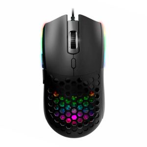 Mouse K-MEX M136, RGB, 7200DPI, 5 Botoes, USB, Preto, M136US00010CB0X