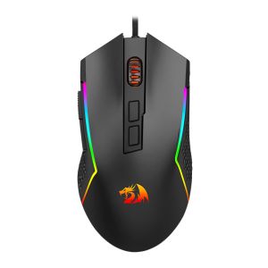 Mouse Gamer Redragon Trident Lite, RGB, 8000DPI, 7 Botoes, Preto, M613-RGB