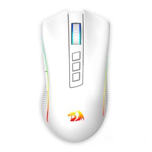 Mouse Redragon Cobra Pro, RGB, 16000DPI, 8 Botoes, Wireless, Branco, M...