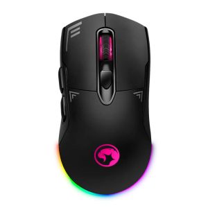 Mouse Gamer Marvo Duke 20, RGB, 6400DPI, 7 Botoes, Wireless, Preto, M803W-V2-BK Mouse Gamer Marvo Duke 20, RGB, 6400DPI, 7 Botoes, Wireless, Preto, M803W-V2-BK