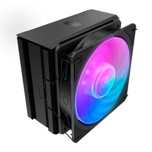 Cooler Para Processador Cooler Master Hyper 212 3DHP, ARGB, 120mm, Preto, MAY-T2HP-217PA-R1 Cooler Para Processador Cooler Master Hyper 212 3DHP, ARGB, 120mm, Preto, MAY-T2HP-217PA-R1