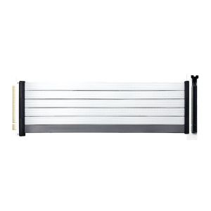 Cabo Riser Cooler Master V2, PCIe 4.0 x16, 300mm, Branco, MCA-U002R-WPCI40-300