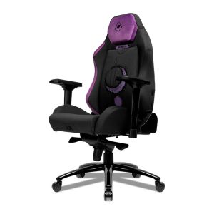 Cadeira Gamer Mancer Cycles Z Moon, Espuma Moldada, Braco 4D, Preto e Roxo, MCR-CCM-PPL