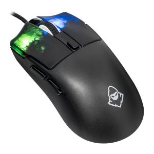 Mouse Gamer Mancer Draxor, RGB, 7200DPI, 6 Botoes, Preto, MCR-DXR-RGB01