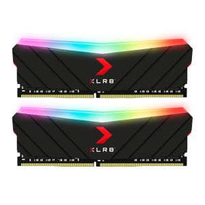 Memoria PNY XLR8 Gaming EPIC-X RGB, 16GB (2x8GB), DDR4, 3600MHz, CL18, Preta, MD16GK2D4360016XRGB